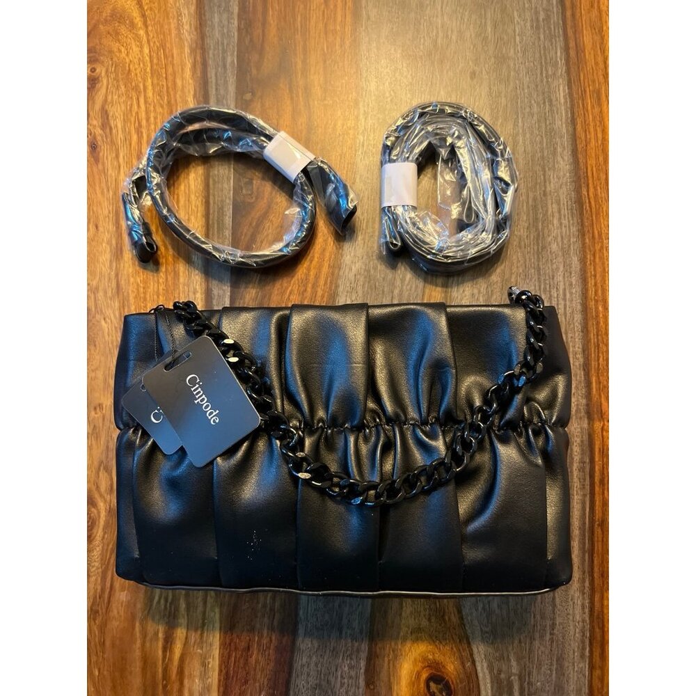 Cinpode Purse (Black faux Leather)